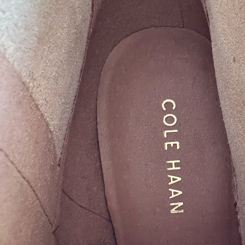 Cole Haan Cream Ankle Booties - Picture 10 of 13